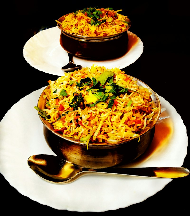 Hyderabadi Dum Chicken Biryani